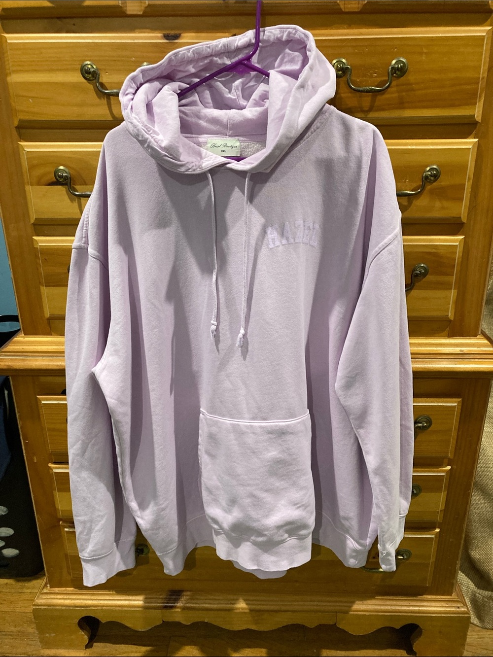 Hazel Boutique Lavender Pullover Hoodie